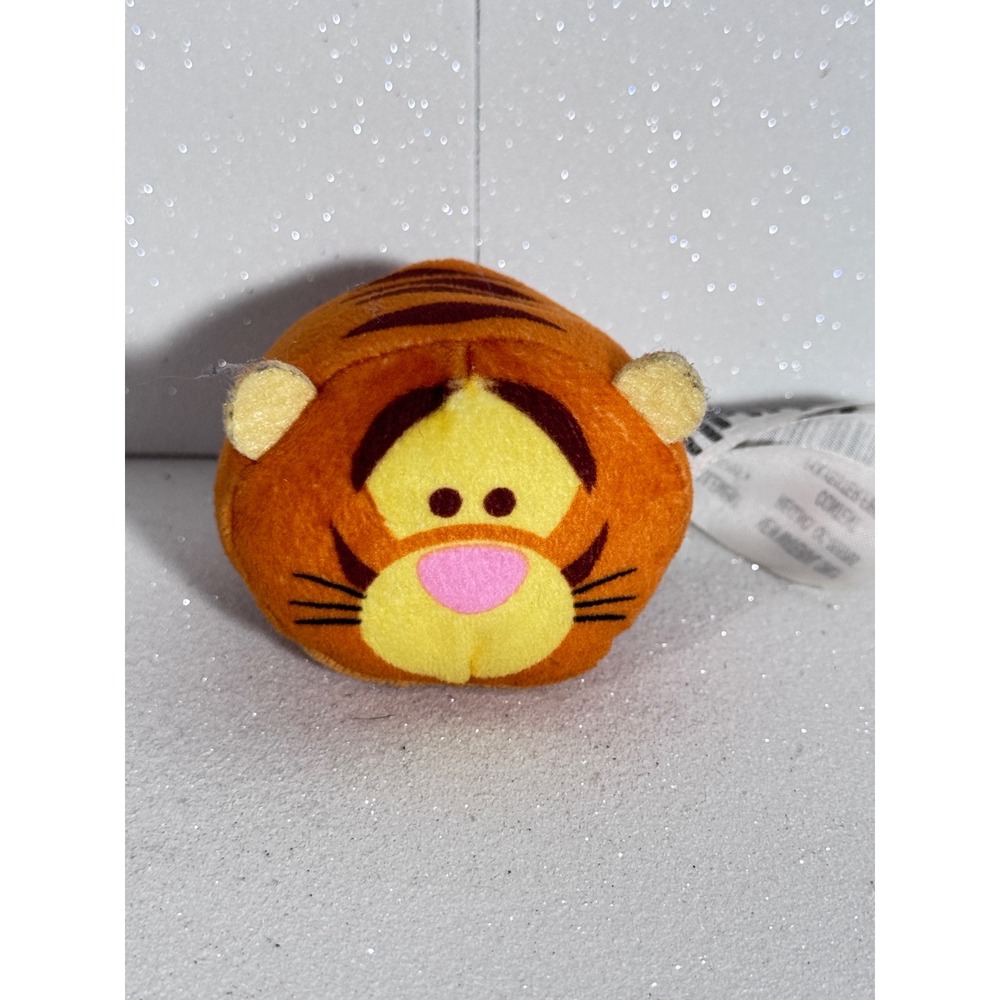 Disney Tsum Tsum Tigger Mini Plush Winnie the Pooh Orange Stackable Just Play